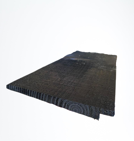 Sample Vuren zweeds rabat Zwart 190 mm