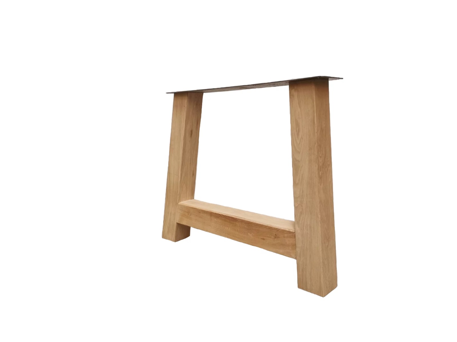 Eiken A-tafelpoot 10x10cm