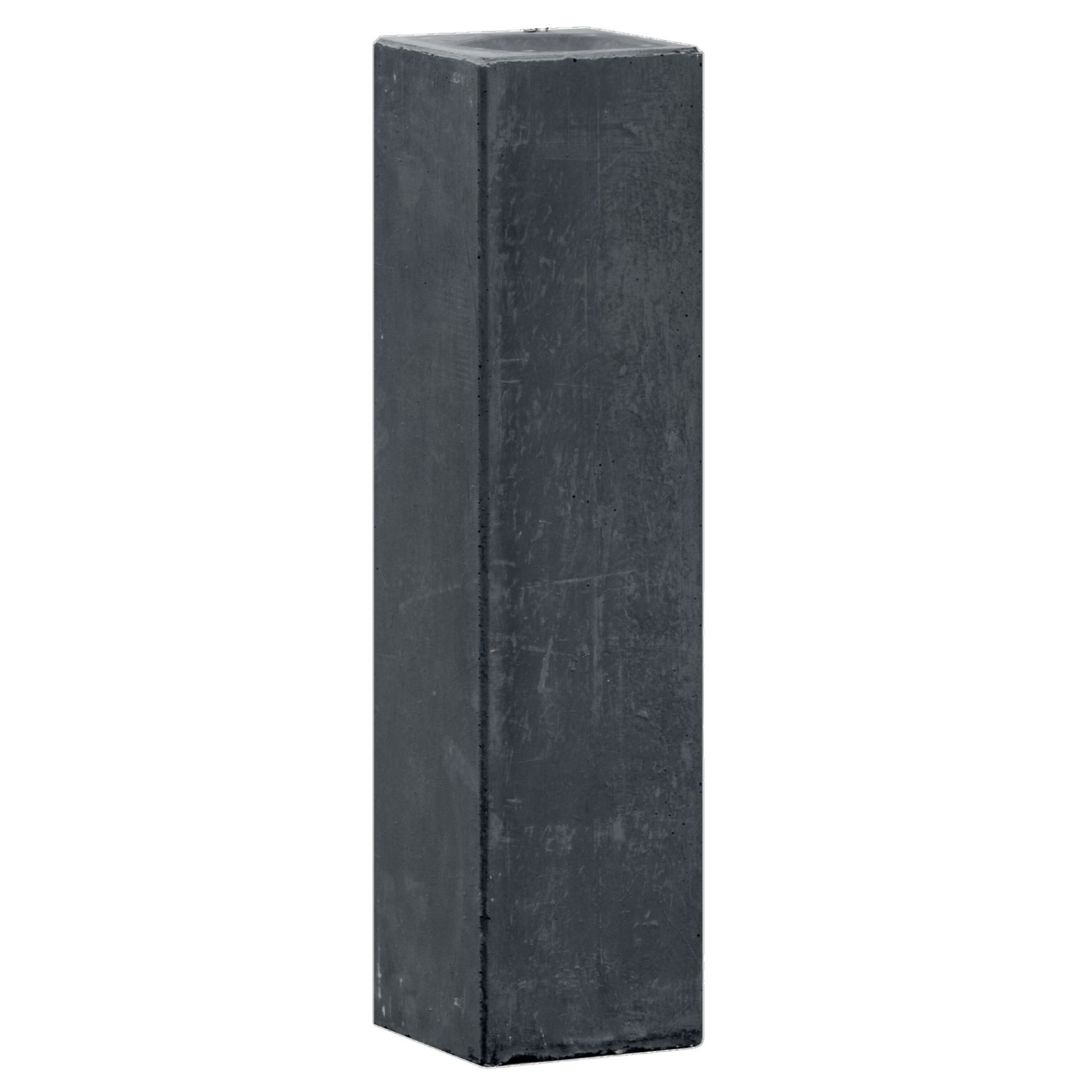 Betonpoer antraciet 120 x 120 mm x 58 cm
